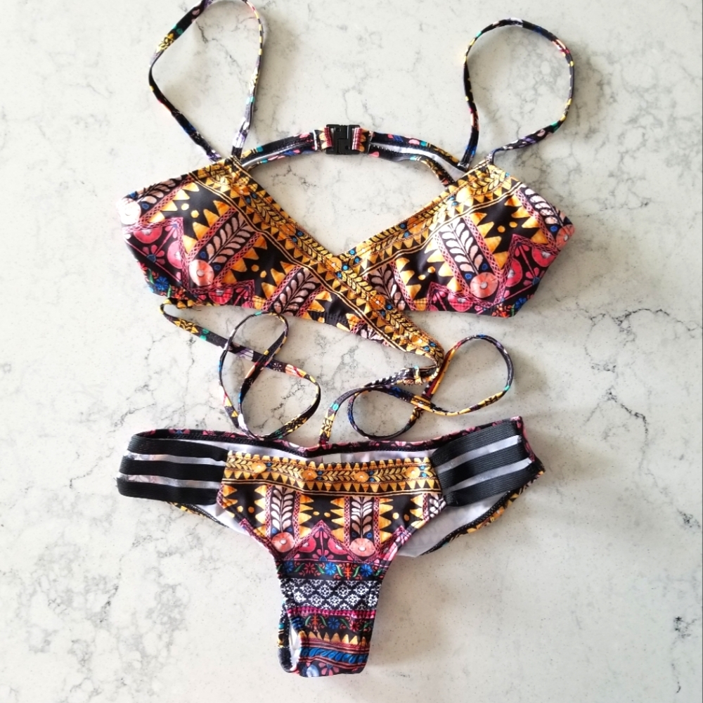 Tribal Print Bikini